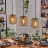 Bystrup Lampadario a sospensione, Lampada a sospensione Beige, Sabbia, 3-Luci