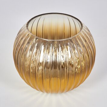 Paralume in vetro Koyoto Vetro di ricambio, pezzo di ricambio 15 cm Oro, Chiaro Paralume in vetro Koyoto Vetro di ricambio, pezzo di ricambio 15 cm Oro, Chiaro