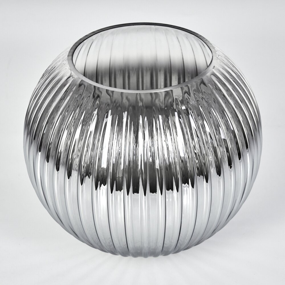 Pralume di vetro Koyoto Vetro di ricambio, pezzo di ricambio 20 cm Chiaro, Grigio fumo main product photo