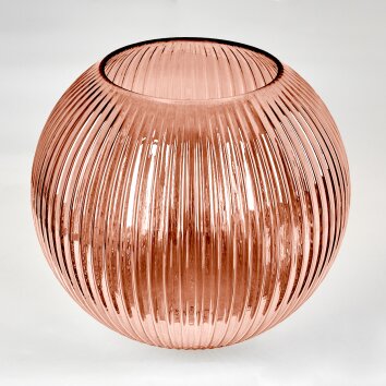 Koyoto Vetro di ricambio, pezzo di ricambio 30 cm Ramato, Rosso