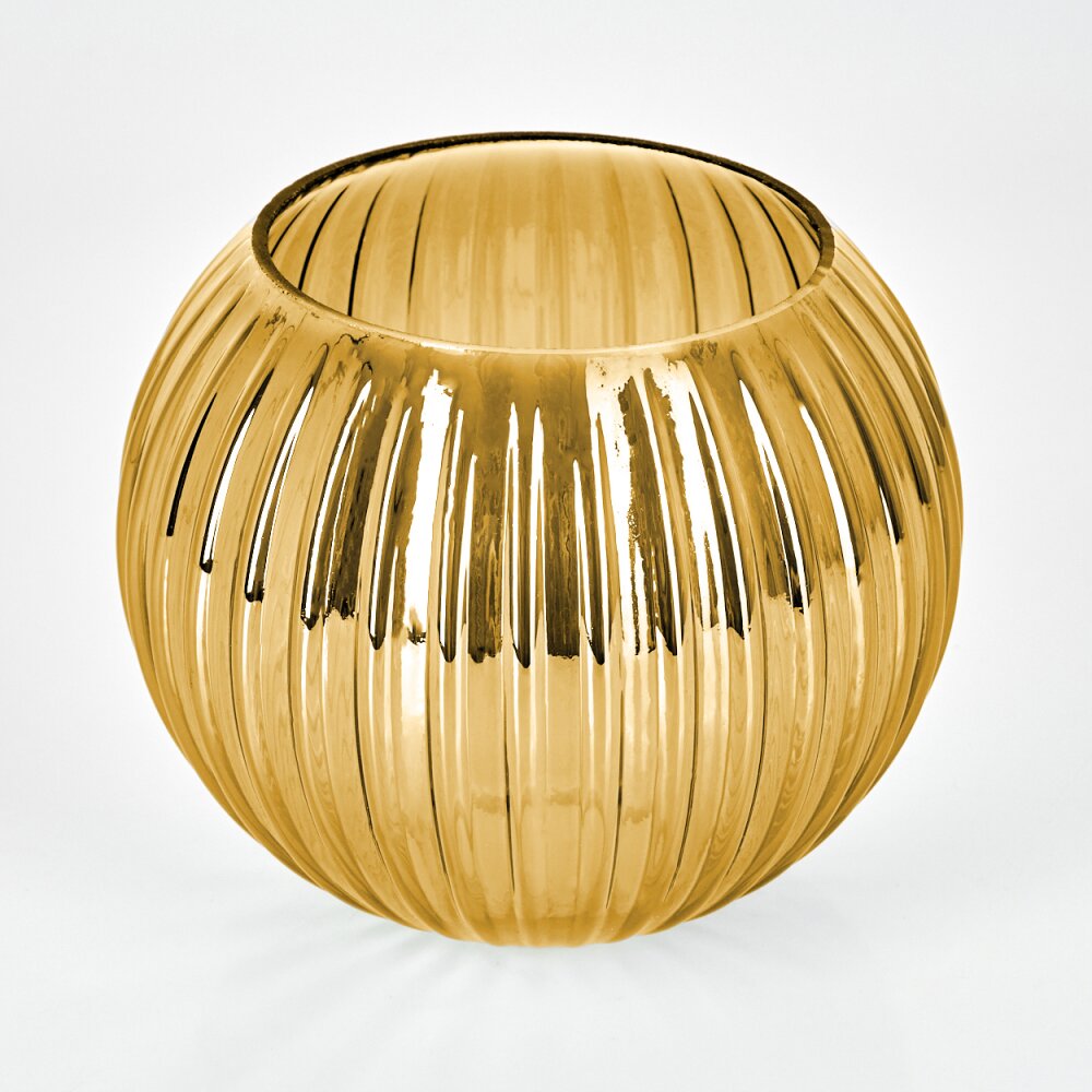 Pralume di vetro Koyoto Vetro di ricambio, pezzo di ricambio 15 cm Oro main product photo