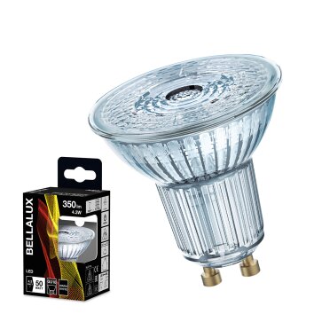 Illuminazione Ledvance GU10 LED 4.3 Watt Bianco caldo 350 Lumen