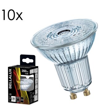 Illuminazione Ledvance GU10 LED 4.3 Watt Bianco caldo 350 Lumen