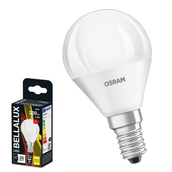 BELLALUX E14 LED 3.3 Watt Bianco caldo 250 Lumen