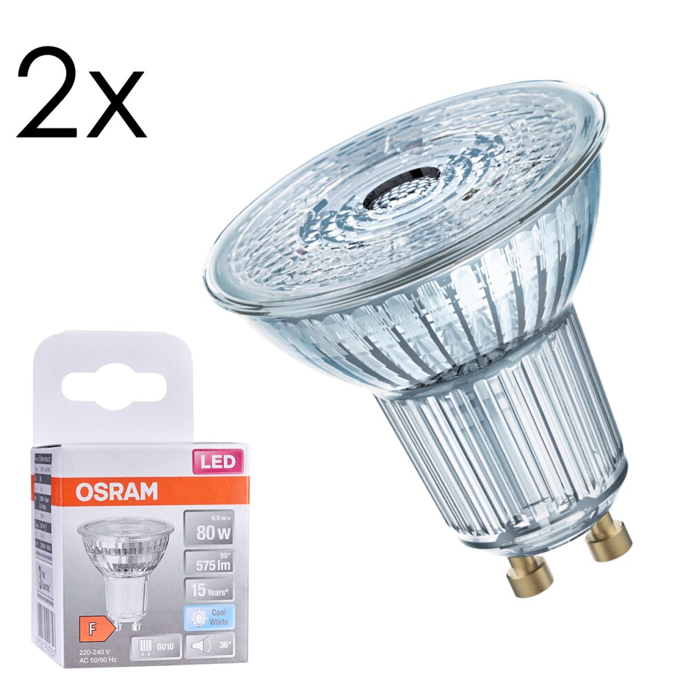 Illuminazione Ledvance GU10 LED 6.5 Watt Bianco neutro 580 Lumen main product photo