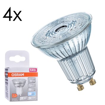 Illuminazione Ledvance GU10 LED 6.5 Watt Bianco neutro 580 Lumen