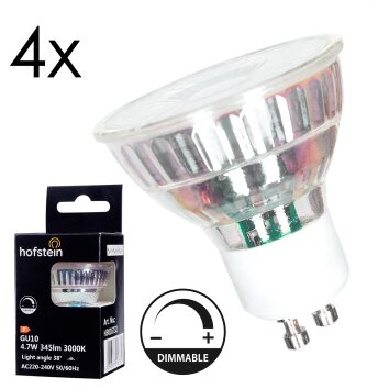 LED 4 Watt Bianco caldo dimmerabile 345 Lumen LED 4 Watt Bianco caldo dimmerabile 345 Lumen