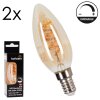 E14 LED 4 Watt Bianco caldo dimmerabile 220 Lumen