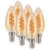 E14 LED 4 Watt bianco caldo dimmerabile 220 Lumen