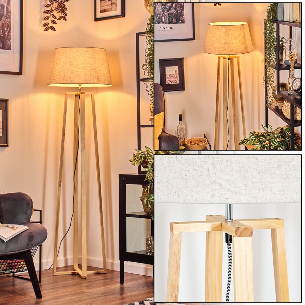Bassagoda Lampada da terra Écru, 1-Luce main product photo