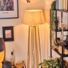 Bassagoda Lampada da terra Écru, 1-Luce