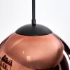 Gastor Lampadario a sospensione, Lampada a sfera, Lampada a sospensione 30 cm Chiaro, Ramato, 1-Luce