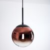 Gastor Lampadario a sospensione, Lampada a sfera, Lampada a sospensione Chiaro, Ramato, 1-Luce