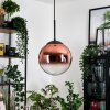 Gastor Lampadario a sospensione, Lampada a sfera, Lampada a sospensione Chiaro, Ramato, 1-Luce