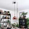 Gastor Lampadario a sospensione, Lampada a sfera, Lampada a sospensione Chiaro, Ramato, 1-Luce