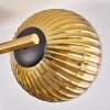 Koyoto Plafoniera, Lampada a sfera 30 cm Oro, Nero, 3-Luci