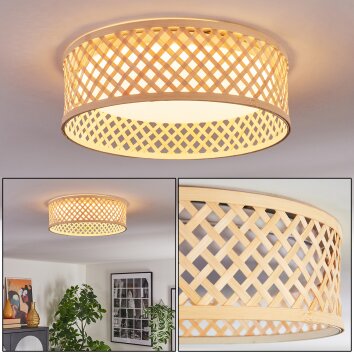 Barroco Plafoniera LED Écru, Bianco, 1-Luce