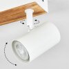 Gesteira Plafoniera, Faretto da soffitto Écru, Bianco, 3-Luci