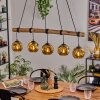Ripoll Lampadario a sospensione, Lampada a sfera, Lampada a sospensione Écru, Nero, 5-Luci