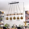Ripoll Lampadario a sospensione, Lampada a sfera, Lampada a sospensione Écru, Nero, 5-Luci