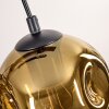 Ripoll Lampadario a sospensione, Lampada a sfera, Lampada a sospensione Écru, Nero, 5-Luci