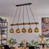 Ripoll Lampadario a sospensione, Lampada a sfera, Lampada a sospensione Écru, Nero, 5-Luci