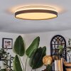 Sofo Plafoniera LED Nero, 1-Luce, Telecomando