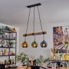 Ripoll Lampadario a sospensione, Lampada a sfera, Lampada a sospensione Écru, Nero, 3-Luci
