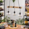 Ripoll Lampadario a sospensione, Lampada a sfera, Lampada a sospensione Écru, Nero, 3-Luci