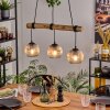 Ripoll Lampadario a sospensione, Lampada a sfera, Lampada a sospensione Écru, Nero, 3-Luci