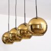 Koyoto Lampadario a sospensione, Lampada a sfera, Lampada a sospensione Oro, 4-Luci