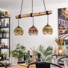 Ripoll Lampadario a sospensione, Lampada a sfera, Lampada a sospensione Écru, Nero, 3-Luci