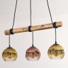 Ripoll Lampadario a sospensione, Lampada a sfera, Lampada a sospensione Écru, Nero, 3-Luci