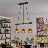 Ripoll Lampadario a sospensione, Lampada a sfera, Lampada a sospensione Écru, Nero, 3-Luci