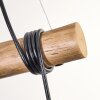Ripoll Lampadario a sospensione, Lampada a sfera, Lampada a sospensione Écru, Nero, 3-Luci