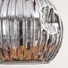 Ripoll Lampadario a sospensione, Lampada a sfera, Lampada a sospensione Écru, Nero, 3-Luci