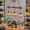 Ripoll Lampadario a sospensione, Lampada a sfera, Lampada a sospensione Écru, Nero, 3-Luci