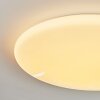 Junor Plafoniera LED Bianco, 1-Luce, Telecomando