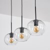 Apedo Lampadario a sospensione, Lampada a sfera, Lampada a sospensione Chiaro, 3-Luci