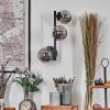 Chehalis Lampada a sfera, Applique Grigio fumo, 3-Luci