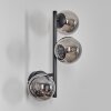 Chehalis Lampada a sfera, Applique Grigio fumo, 3-Luci
