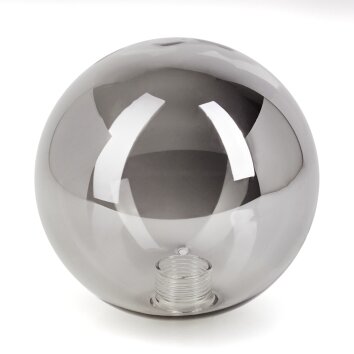 Pralume di vetro  Bernado Vetro di ricambio, pezzo di ricambio Grigio fumo