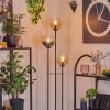 Koyoto Lampada da terra 30 cm Nero, 3-Luci