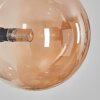 Chehalis Lampada a sfera, Applique Ambrato, Grigio fumo, 3-Luci