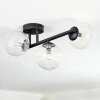 Chehalis Plafoniera, Lampada a sfera Chiaro, 3-Luci