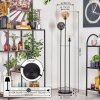 Gastor Lampada da terra 30 cm Nero, 3-Luci