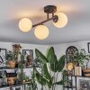 Chehalis Plafoniera, Lampada a sfera Bianco, 3-Luci