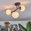 Chehalis Plafoniera, Lampada a sfera Bianco, 3-Luci