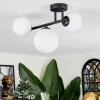 Chehalis Plafoniera, Lampada a sfera Bianco, 3-Luci