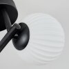 Chehalis Plafoniera, Lampada a sfera Bianco, 3-Luci